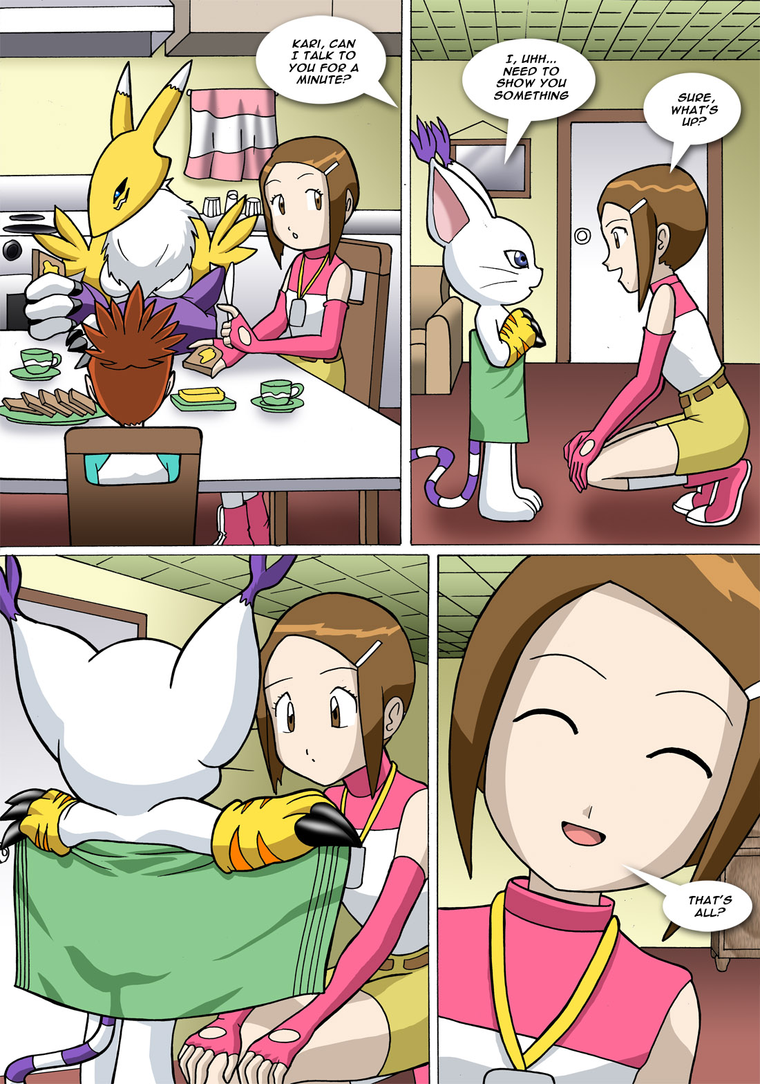Hentai unbirthing lesbian yuri digimon pokemon Rebuilt mg midget caliper